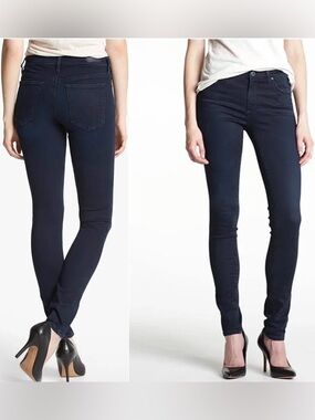 Adriano Goldschmied AG The Middi Midrise Leggings Ankle Skinny Jeans Size 30 R